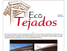 Tablet Screenshot of ecotejados.com